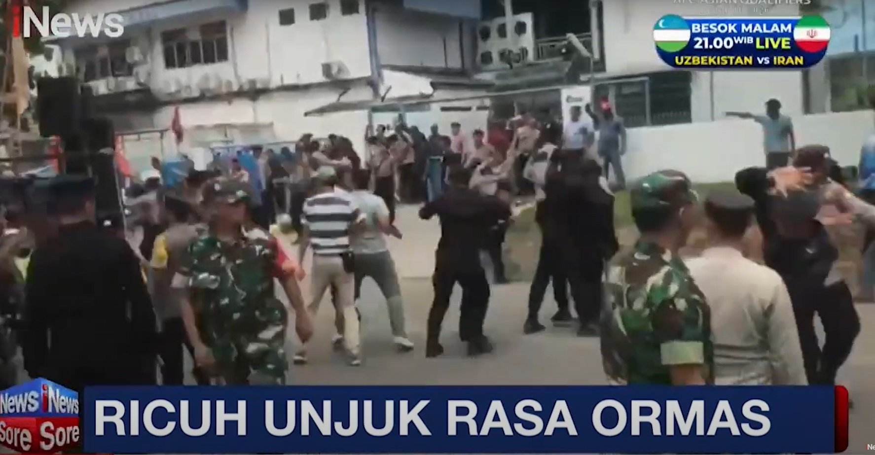 2 Ormas di Kabupaten Bekasi Terlibat Kericuhan saat Unjuk Rasa