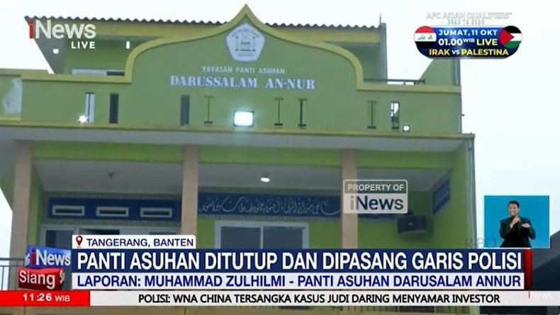 Kondisi Terkini Panti Asuhan Darussalam Annur Tangerang usai Aksi 3 Predator Anak Terungkap  