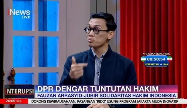 INTERUPSI: Solidaritas Hakim Indonesia Bersyukur Aspirasi Diterima MA hingga DPR