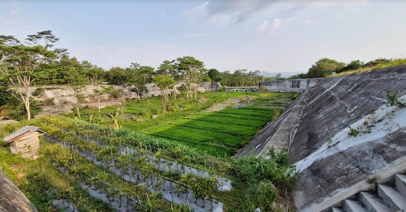 Melihat Sabo Dam di Sleman yang Dimanfaatkan Jadi Lokasi Pertanian Warga