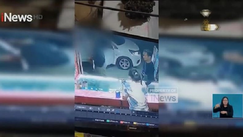 Viral Remaja Bawa Mobil Sedan Tipu Konter HP Modus Top Up Dana di Makassar