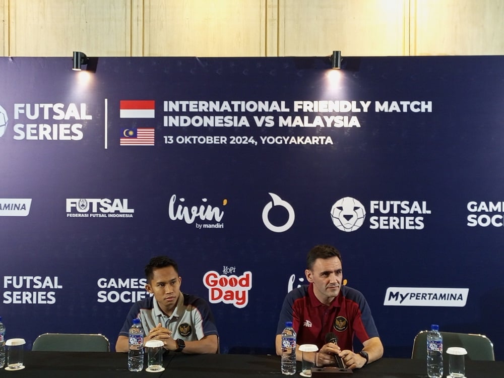 Pelatih Timnas Futsal Indonesia Manfaatkan Laga Vs Malaysia untuk Beri Pengalaman ke Pemain Baru