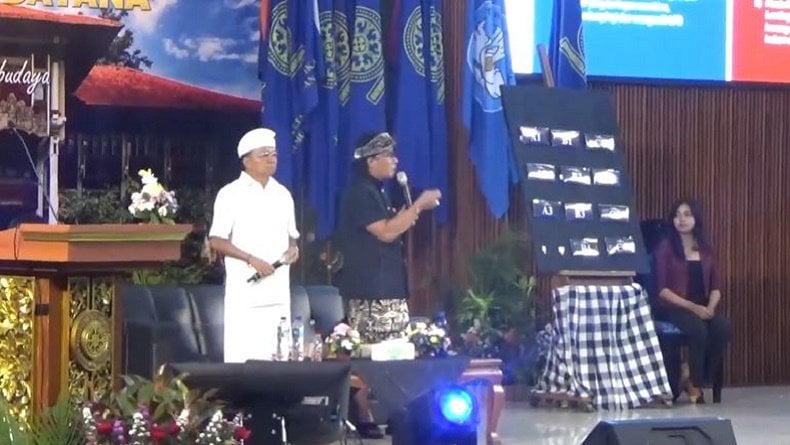 Koster-Giri Janjikan Perda Pengendalian Alih Fungsi Lahan di Bali saat Uji Publik di Unud