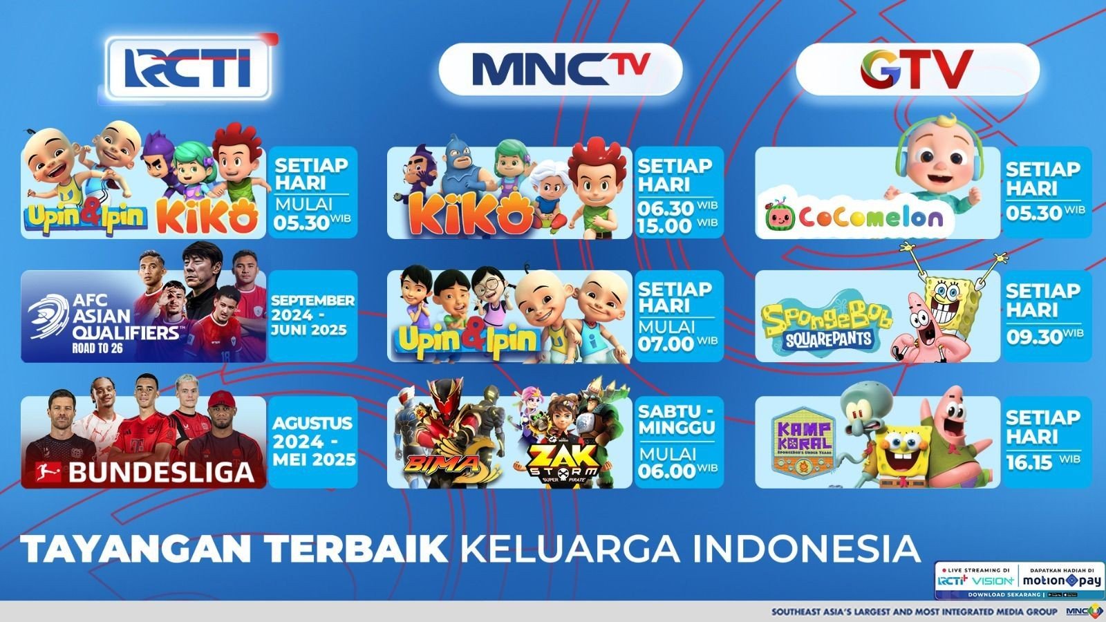 Lengkapnya Tayangan Teroke buat Kamu Semakin Suka RCTI