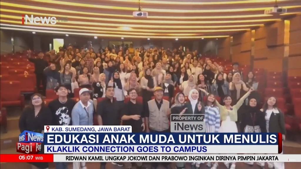 Dukung Generasi Muda Lebih Kreatif, MNC Pictures Selenggarakan Klaklik Connection Goes To Campus di Unpad