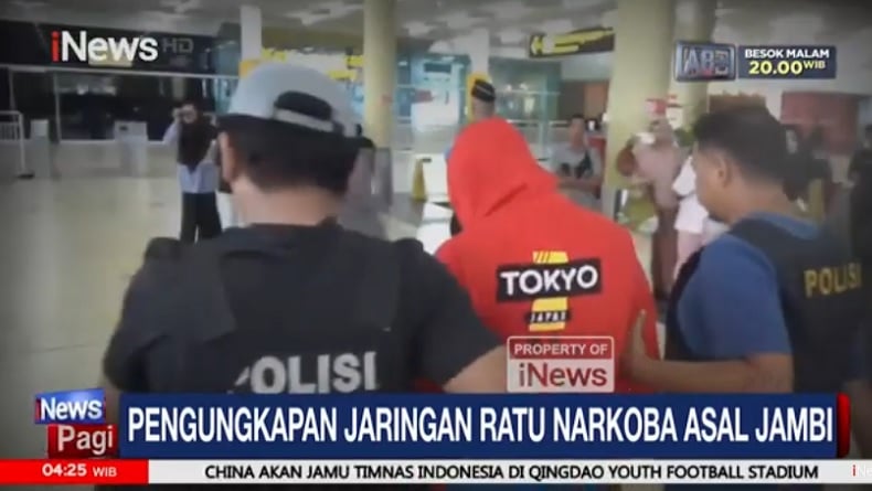 Polisi Bongkar Jaringan Ratu Narkoba asal Jambi, 3 Bandar Dibawa ke Bareskrim