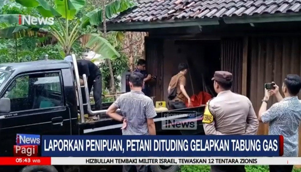 Laporkan Penipuan, Petani Talas di Pandeglang Justru Dituding Gelapkan Tabung Gas