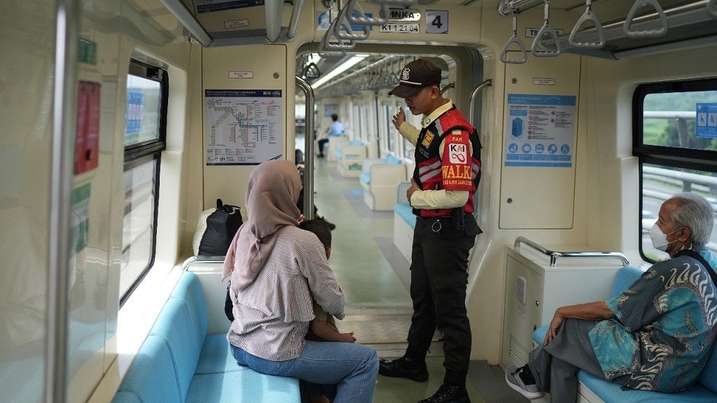 4.233 Barang Tertinggi di LRT Jabodebek, Paling Banyak Apa?