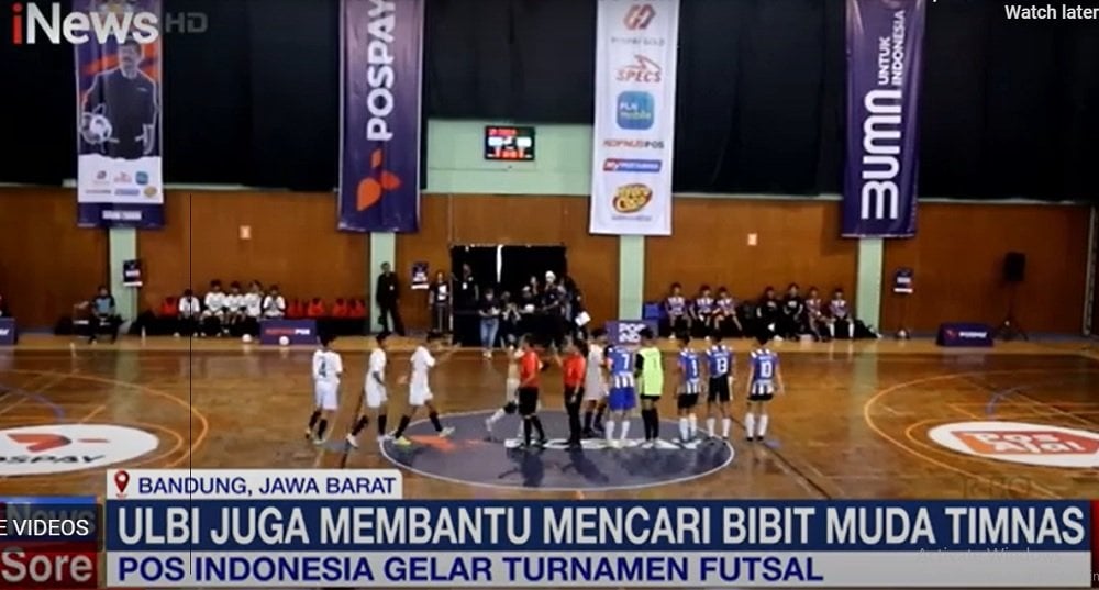 PT Pos Indonesia Gelar Turnamen Futsal SMA di Jabar, Indra Sjafri Beri Coaching Clinic