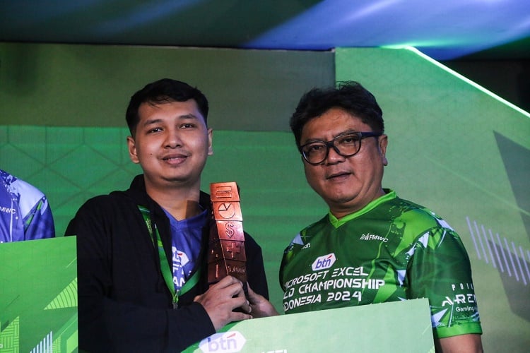 Insan Pegadaian Raih Juara 3 di E-Sport Microsoft Excel World Championship Indonesia 2024