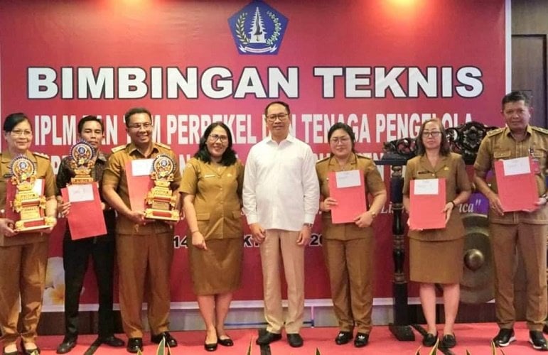 Tingkatkan Budaya Literasi, Plt Bupati Badung Buka Bimtek IPLM dan TGM