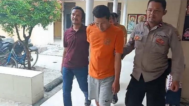 Sejoli di Bandarlampung Curi Motor Tetangga, Ditangkap saat Kabur di Lampung Utara