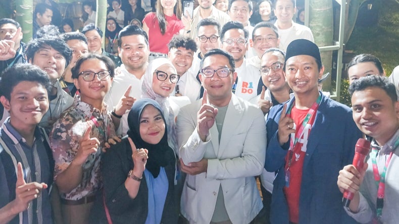 Ridwan Kamil Hadiri Acara Jakarta Awet Muda, Wadah Anak Muda Belajar dan Berkreasi