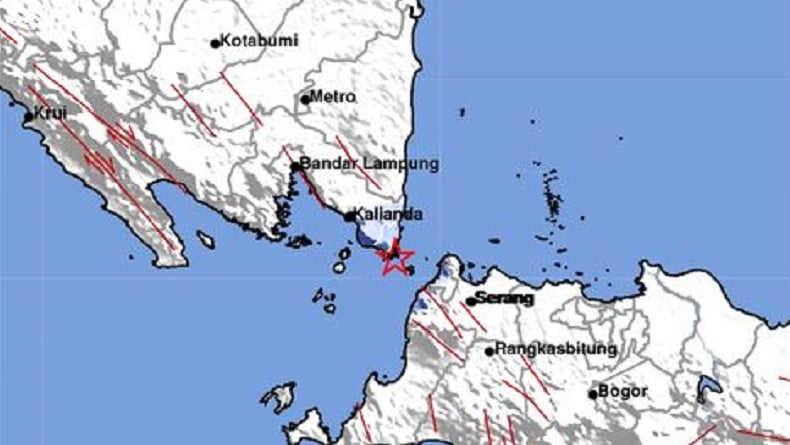 Gempa Hari Ini Magnitudo 3,7 Guncang Anyer, Berpusat di Laut Kedalaman 10 Km