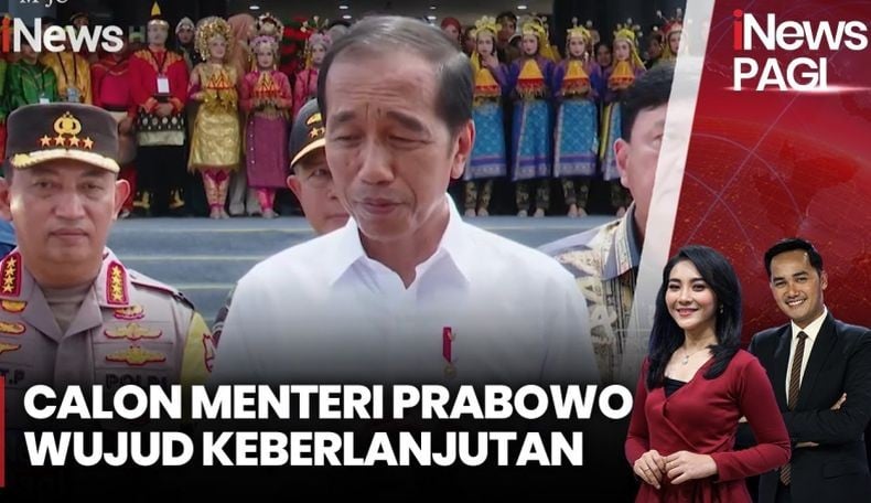 Komentar Jokowi soal Belasan Menterinya Kembali Direkrut Prabowo