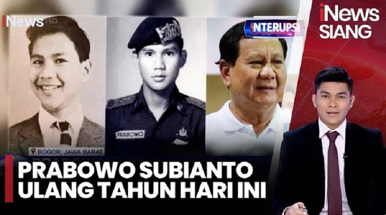 Prabowo Ulang Tahun ke-73 Hari Ini