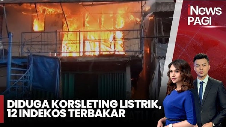 Kebakaran di Grogol Petamburan akibat Korsleting Listrik, 1 Orang Tewas