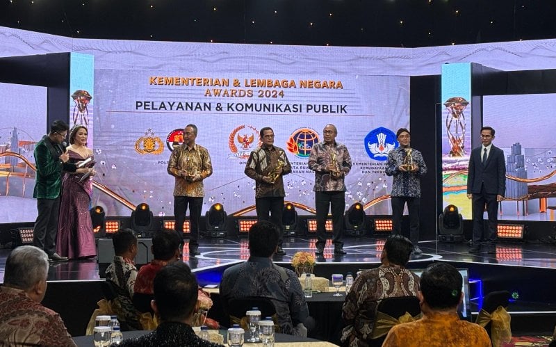 Kemendikbudristek Raih Tiga Penghargaan Kementerian dan Lembaga Negara Awards 2024