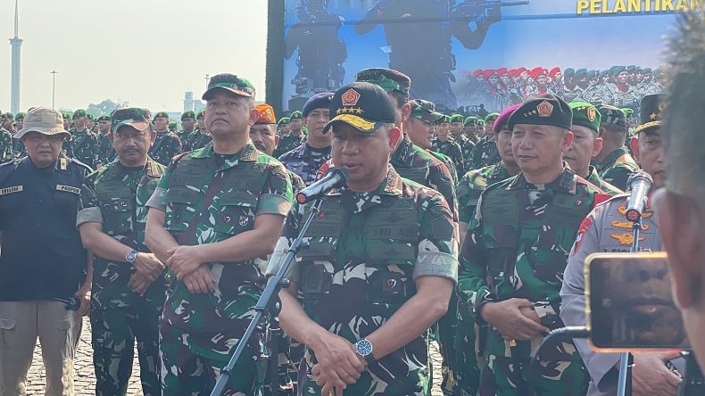 Daftar Lengkap Mutasi 86 Perwira Tinggi TNI, Terbanyak dari AD