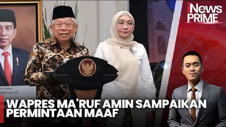 Wapres Ma'ruf Amin Pamit kepada Pegawai Istana hingga Wartawan