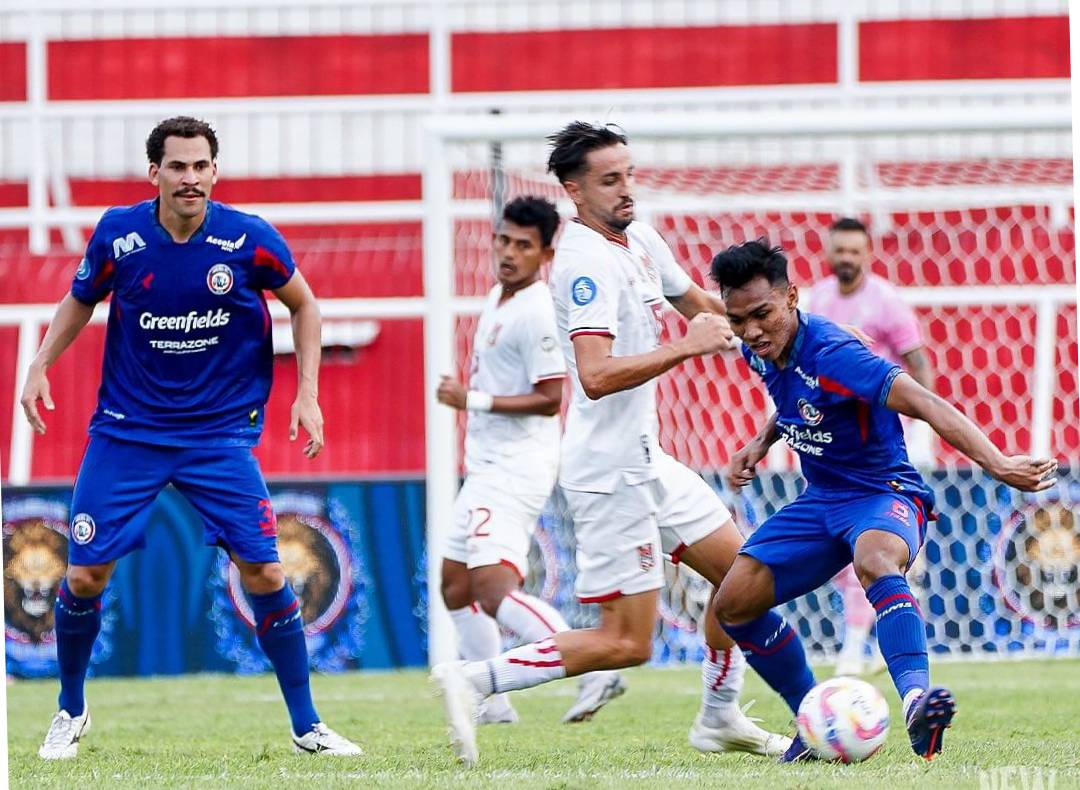 Hasil Liga 1: Comeback, Arema FC Hajar Malut United