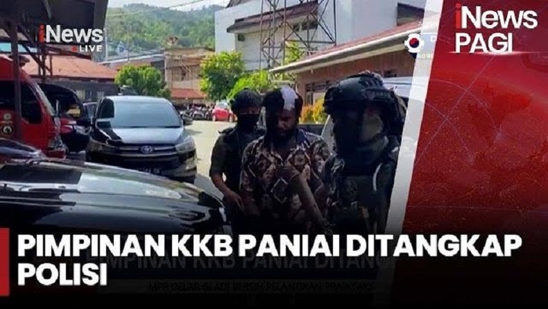 Tampang Jemmy Magai Yogi Pimpinan KKB OPM Paniai Ditangkap Satgas Damai Cartenz