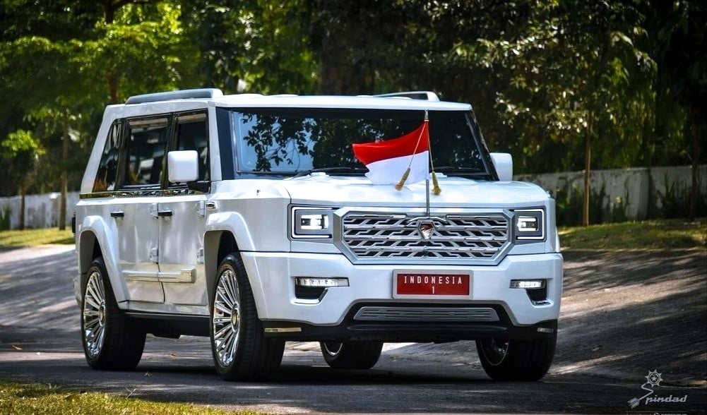 Maung Garuda Prabowo Dibuat Pindad Kebal Peluru, Mobil Bisa Jalan walau Ban Bocor 