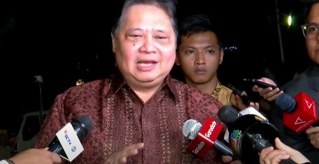 Airlangga dan Bahlil Tiba di Istana jelang Pengumuman Menteri Kabinet