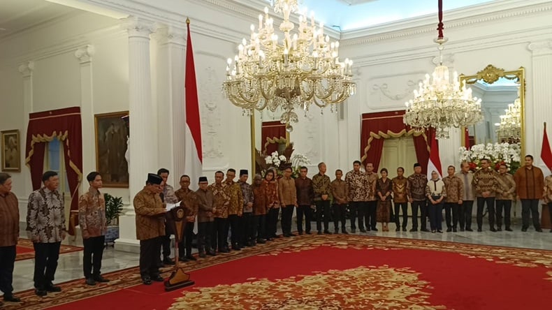 Daftar Lengkap Kabinet Merah Putih Prabowo-Gibran 2024-2029