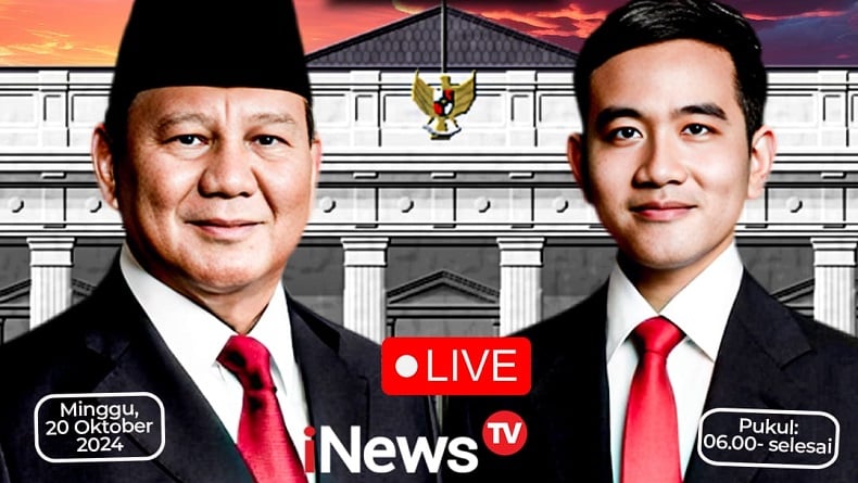 Link Live Streaming Pelantikan Prabowo-Gibran sebagai Presiden dan Wapres