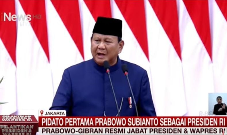 Prabowo: Indonesia Bisa Swasembada Pangan dalam 4-5 Tahun, Tak Boleh Bergantung Negara Lain