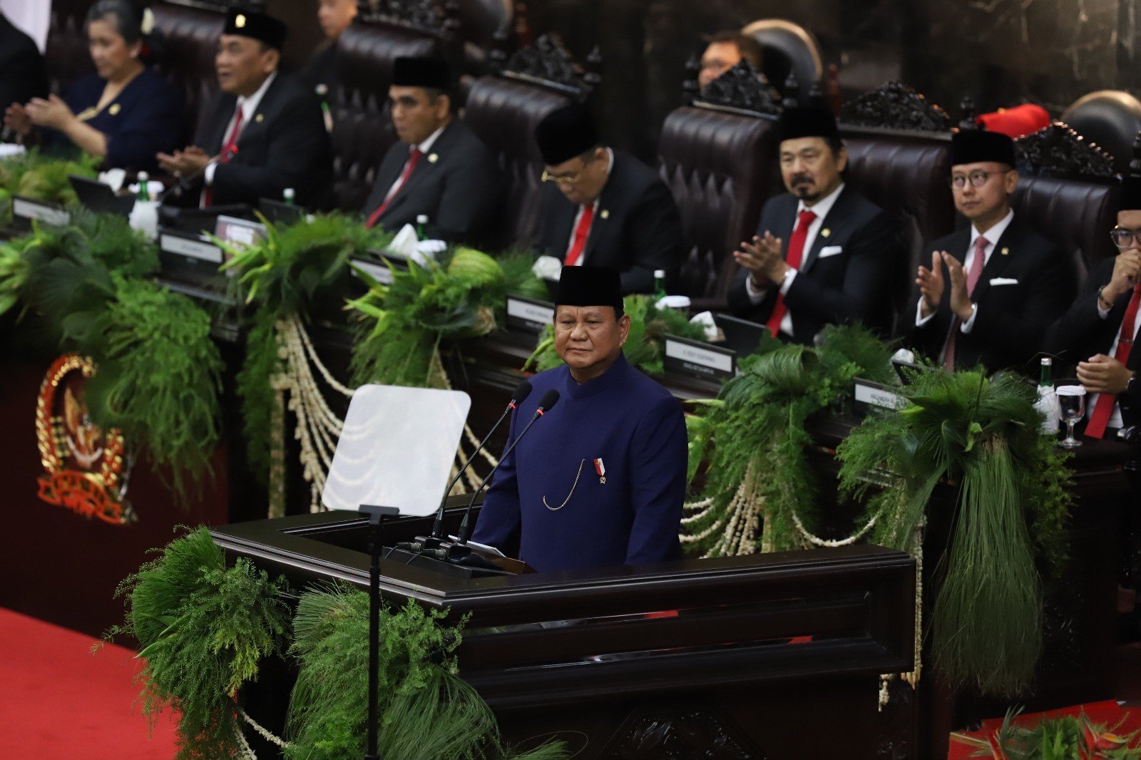 Prabowo Minta Pejabat Berikan Contoh Bersih Korupsi, Singgung Pepatah Ikan Busuk dari Kepala