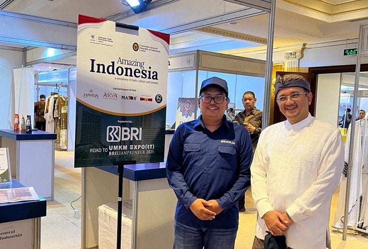 5 UMKM Binaan BRI Go Global, Ikuti Pameran Event Amazing Indonesia di Jeddah