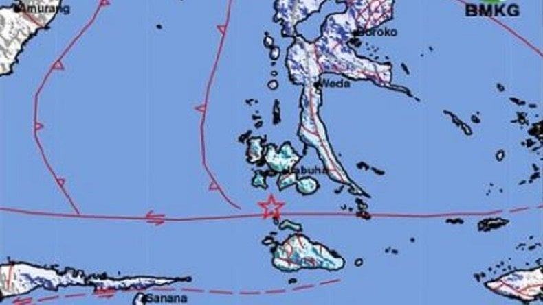 Gempa Hari Ini Magnitudo 5,1 Guncang Labuha, Terasa di Pulau Obi