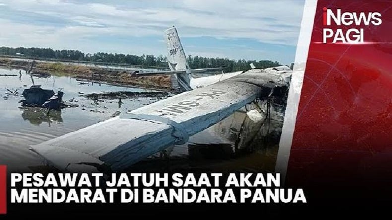 Detik-Detik Penerbangan Maut Pesawat SAM Air Jatuh di Pohuwato, 4 Orang Tewas