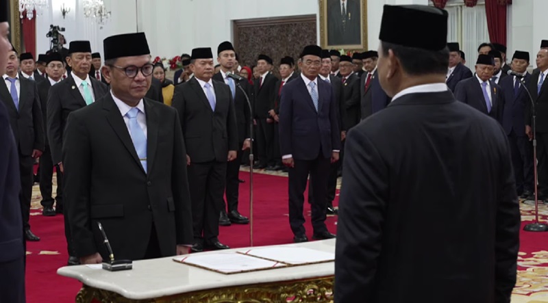 Prabowo Lantik Ace Hasan Syadzily Jadi Gubernur Lemhannas