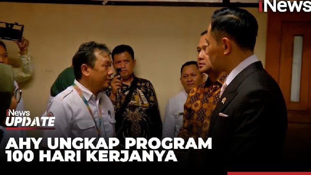 Belajar dari Luhut, AHY Siapkan Rencana 100 Hari Kerja sebagai Menko Infrastruktur