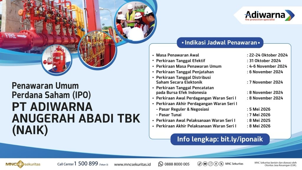 Perusahaan Fire Protection System NAIK Siap IPO, Tawarkan Harga Segini!