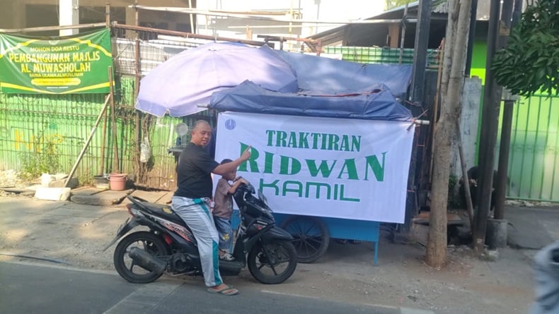 Ridwan Kamil Traktir Warga Jakarta Makan di 260 Warung Hari Ini, Catat Lokasinya