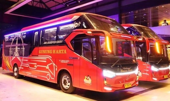 PO Gunung Harta Boyong Bus Baru Kelas Sultan, Ada Kursi Buat Rebahan