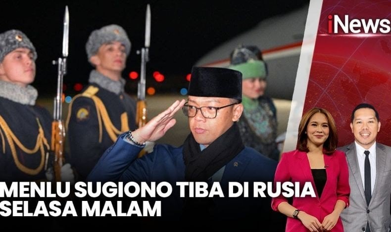 Gunakan Pesawat TNI AU, Menlu Sugiono Tiba di Rusia untuk Ikuti KTT BRICS