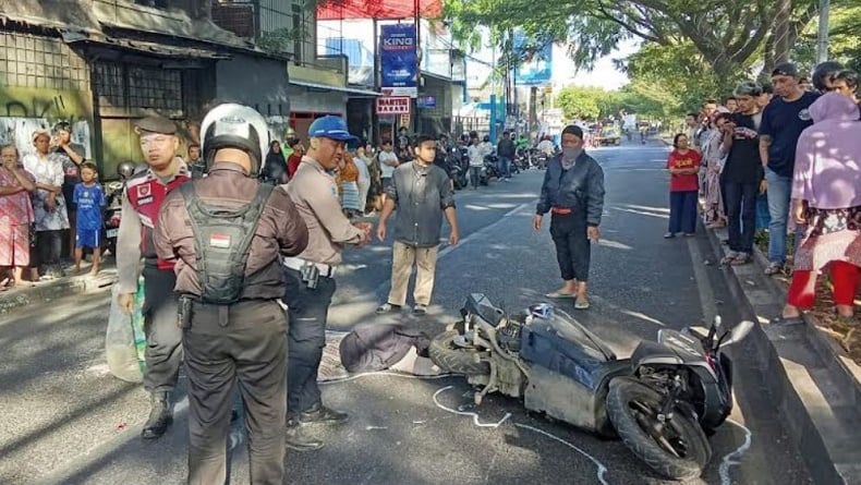 Kecelakaan Maut di Bandung, Pengendara Motor Tewas Mengenaskan Terlindas Truk