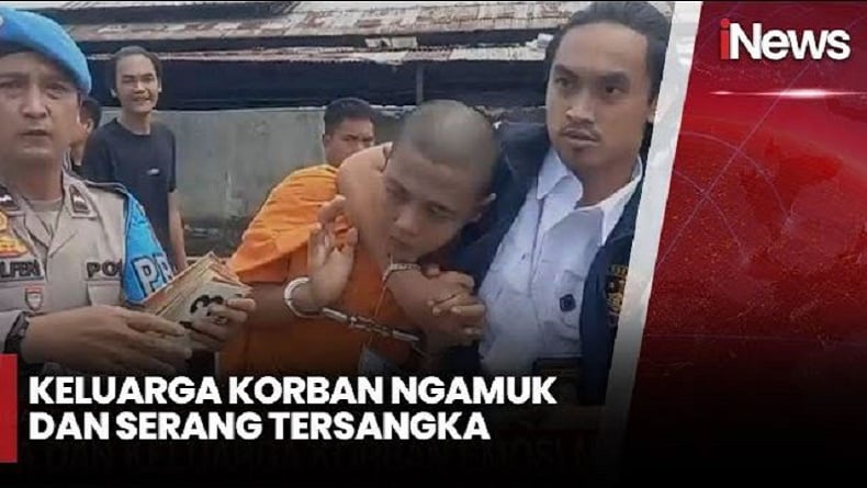 Ricuh Rekonstruksi Pembunuhan di Palembang, Tersangka Diserang Keluarga Korban