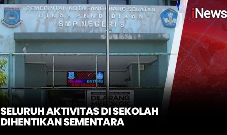 SMPN 8 Tangsel Lockdown akibat Cacar Air dan Gondongan, Kepsek Ungkap Sumbernya