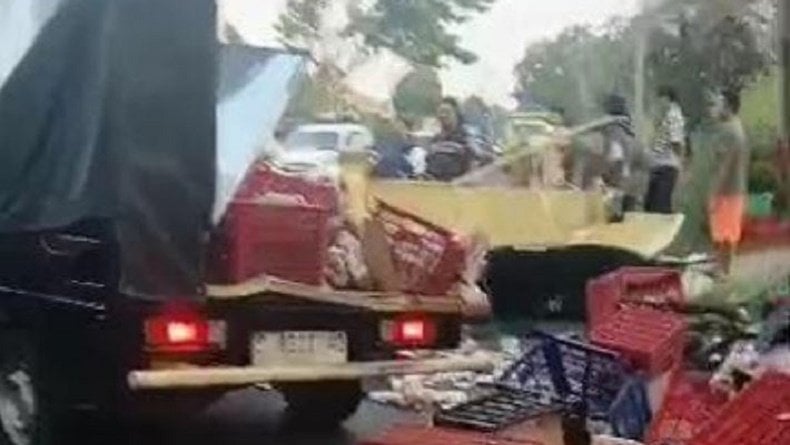 Kecelakaan Maut Truk dan Mobil Pikap Bertabrakan di Sampang Madura, 1 Orang Tewas