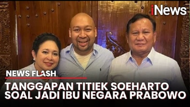 Respons Titiek Soeharto saat Disinggung Jadi Ibu Negara Pendamping Presiden Prabowo