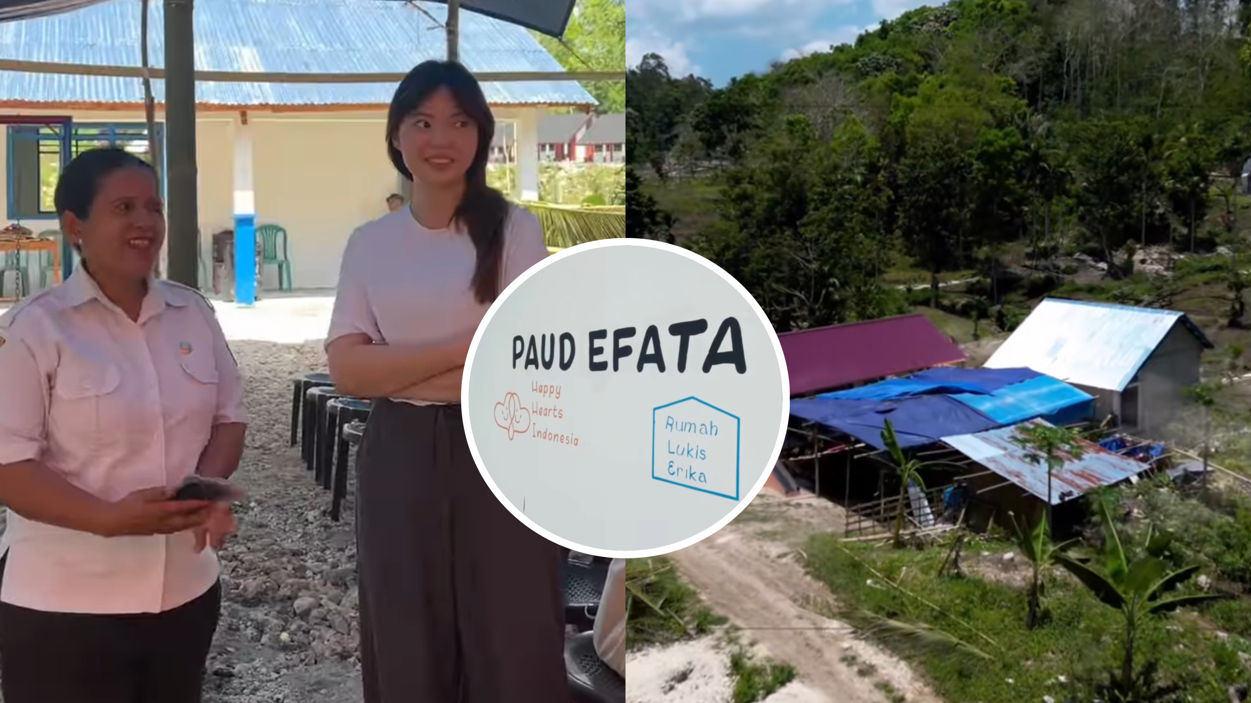 Bangga! Erika Richardo Bangun Sekolah di NTT Hasil Donasi Rp430 Juta, Banjir Pujian