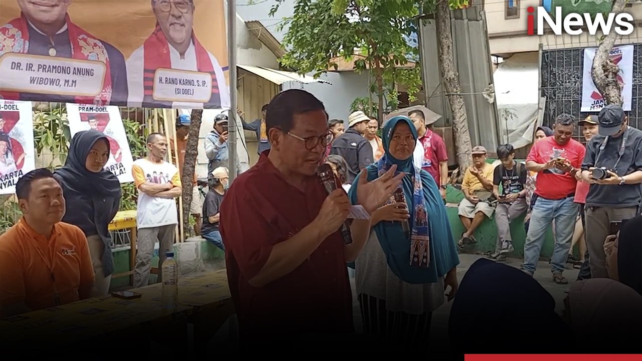 Pramono Anung Belanja Masalah di Jakbar, Warga Minta Harga Minyak-Sembako Murah