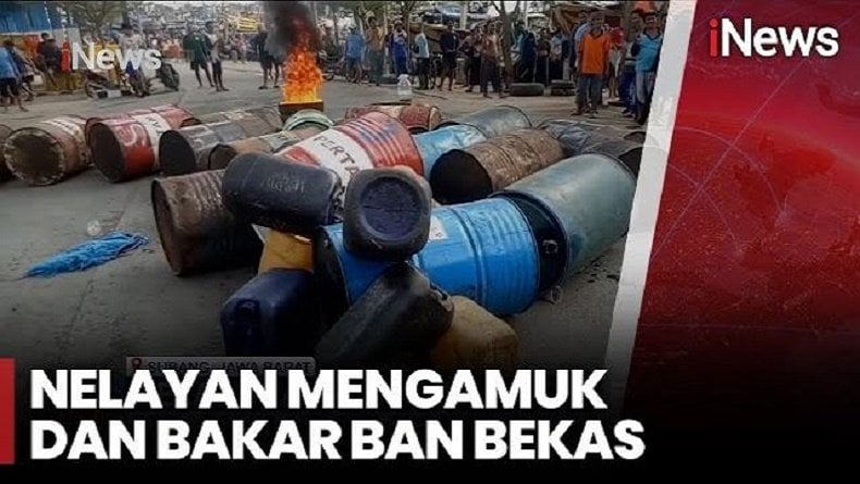 Nelayan Pantura Subang Berunjuk Rasa, Protes Stok BBM Solar Dibatasi