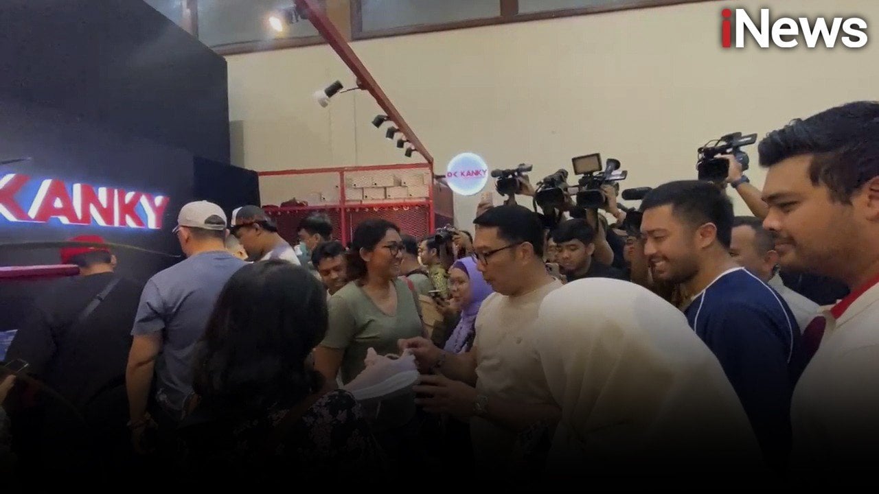 Kunjungi Event Anak Muda, Ridwan Kamil Berkomitmen Dorong Ekonomi Kreatif di Jakarta